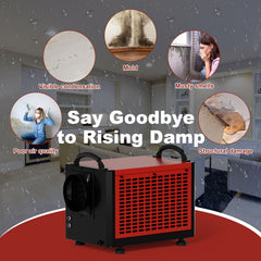 APTOOK 110 Pint Crawl Space Dehumidifier with Drain Hose OX-60PB APTOOK 110 Pint Crawl Space Dehumidifier with Drain Hose OX-60PB