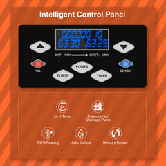 APTOOK 190 Pints Pro Commercial Dehumidifier with Pump for Basements OX-R190B APTOOK 190 Pints Pro Commercial Dehumidifier with Pump for Basements OX-R190B