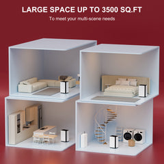 Lienuis 45 Pints 3500 Sq.Ft Intelligent Humidity Control Dehumidifiers OX-45P Lienuis 45 Pints 3500 Sq.Ft Intelligent Humidity Control Dehumidifiers OX-45P