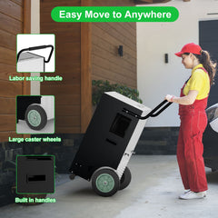 APTOOK 225 Pints 8000 Sq. Ft. Heavy Duty Industrial Dehumidifier OX-90L