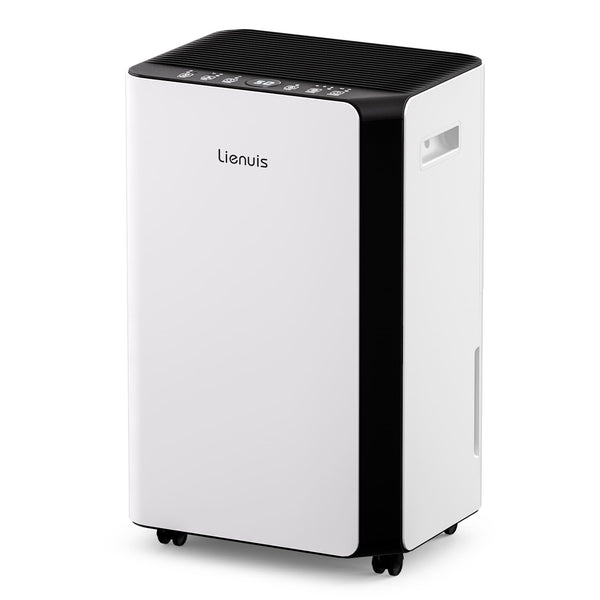 Lienuis 45 Pints 3500 Sq.Ft Intelligent Humidity Control Dehumidifiers OX-45P